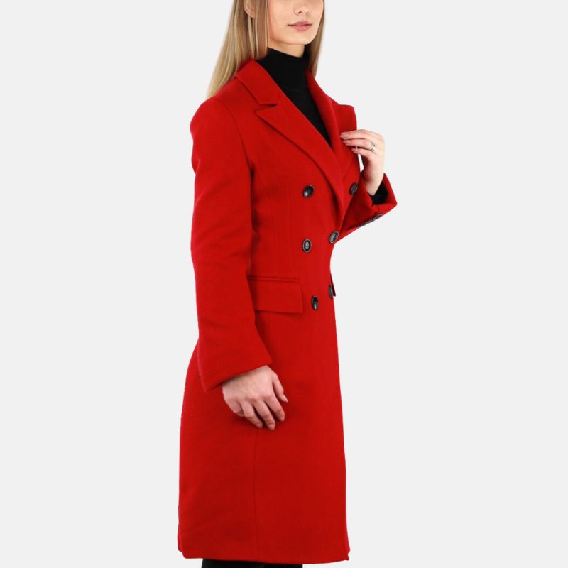 womens-christmas-red-wool-coat