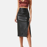 womens-classic-black-leather-pencil-midi-skirts-