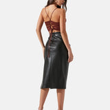 womens-classic-leather-pencil-midi-skirt