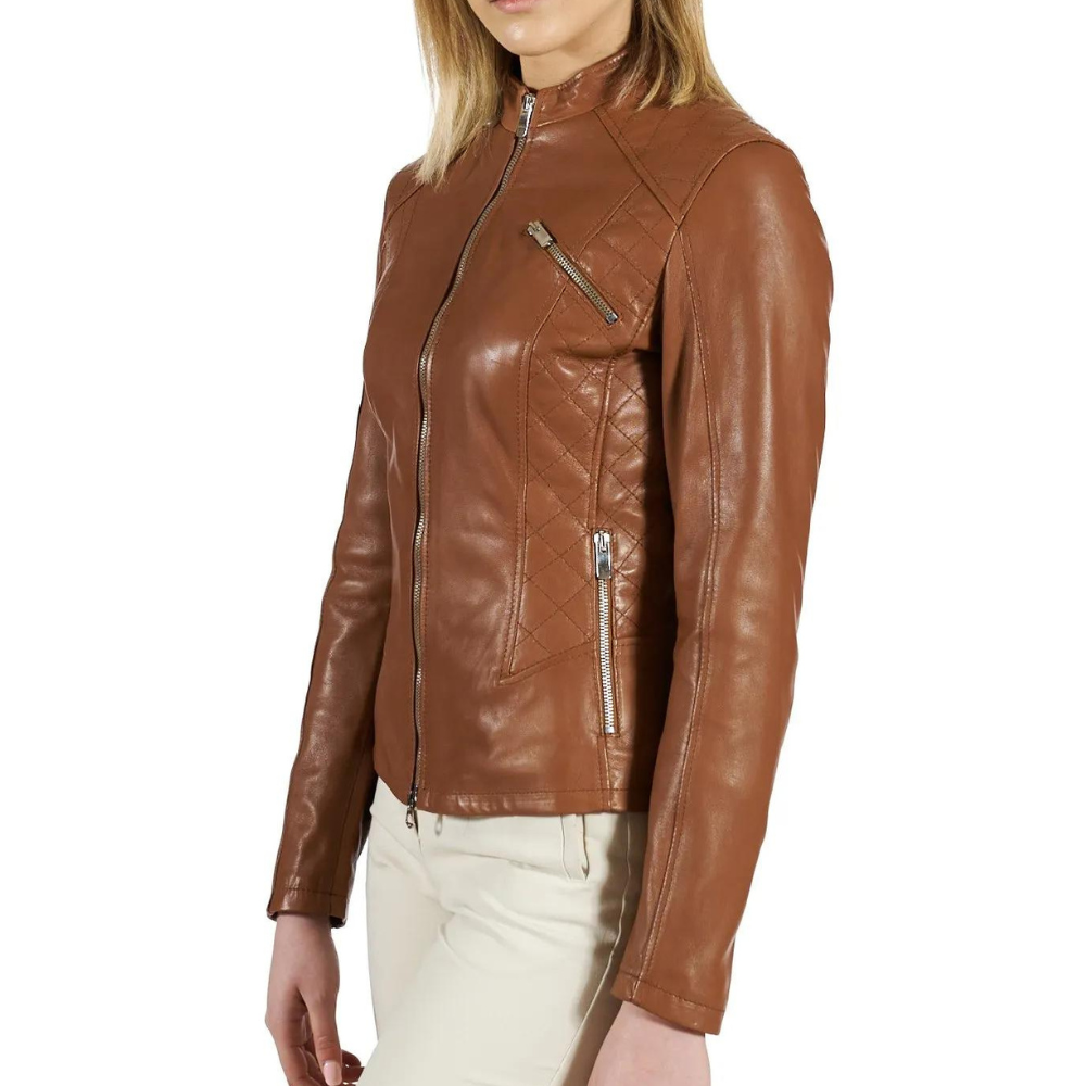 womens-leather-cafe-racer