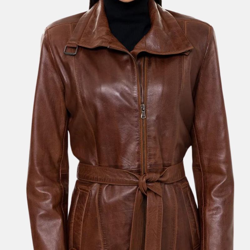 womens-leather-trench-coat