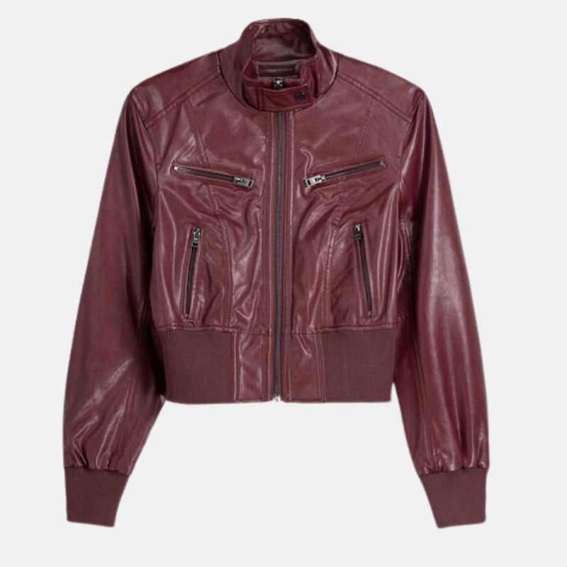 womens-maroon-cafe-racer-biker-jacket