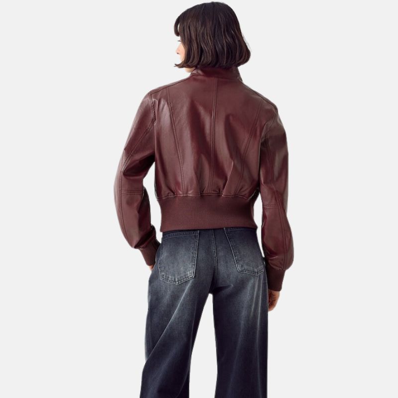 womens-maroon-cafe-racer-leather-biker-jacketS