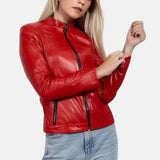 womens-red-slim-fit-biker-leather-jacket