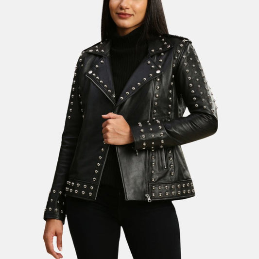 womens-studded-motorcycle-black-punk-leather-jackets